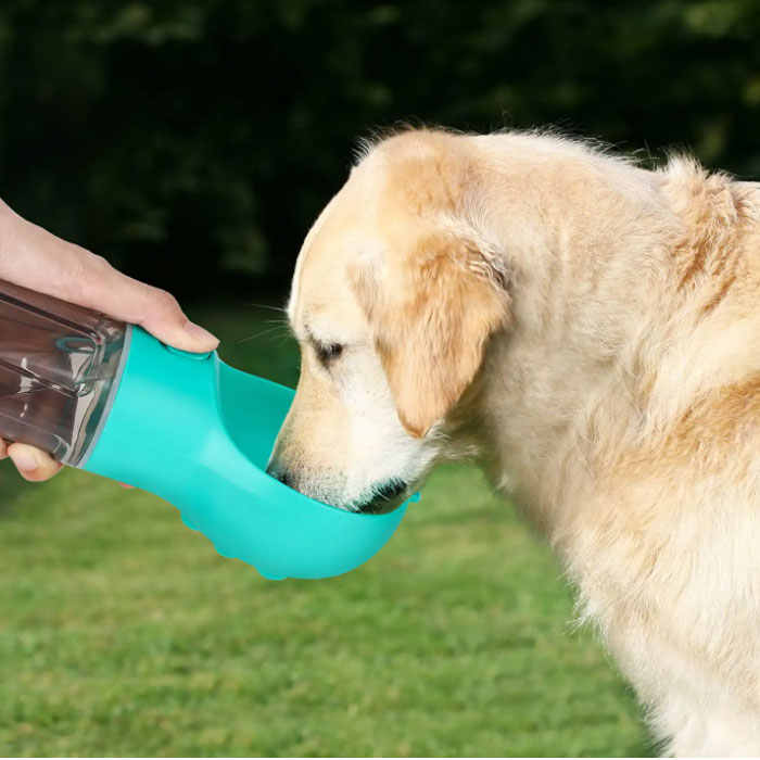 Botella De Agua Para Mascota 4 En1